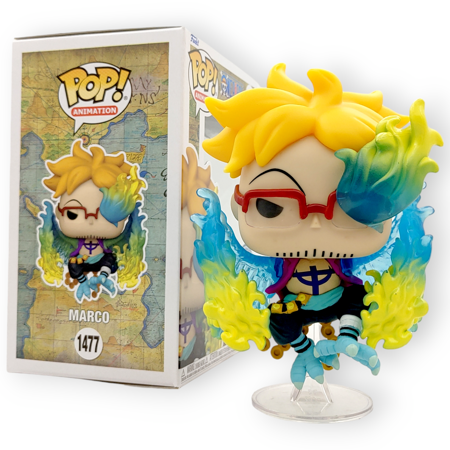 Funko Pop Protector - One Piece Marco #1477 Figure Funko