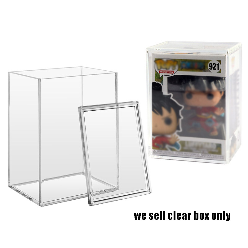 Pop Display Shelf - 4 inch PS injection molded transparent