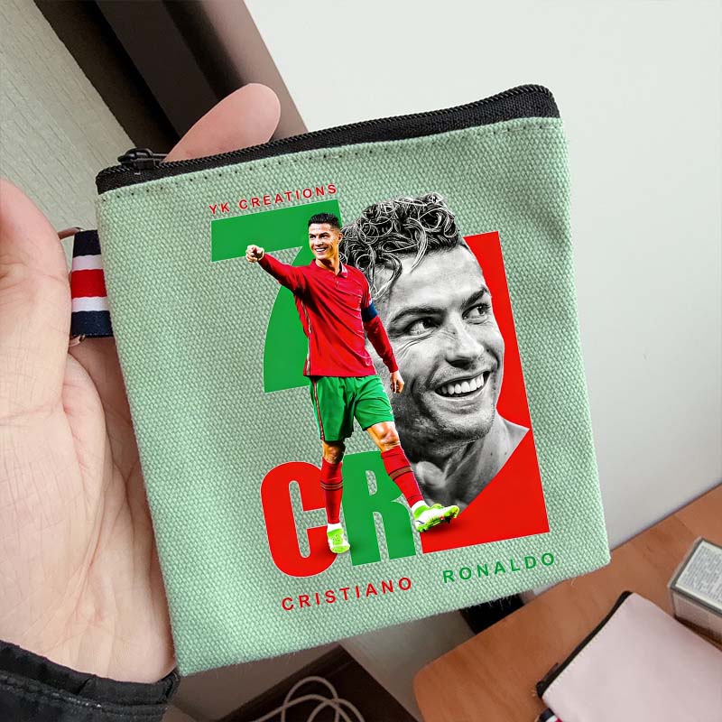 Card Top Loader - Football Star CR7 Print Kids Canvas