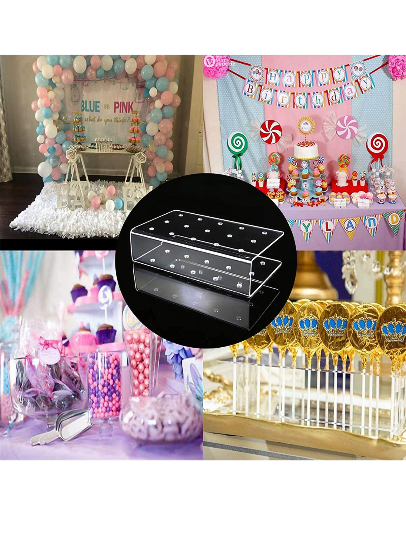 1PC 15 Hole Cake Pop Stand Can - Pop Display Shelf 리뷰 및 가격