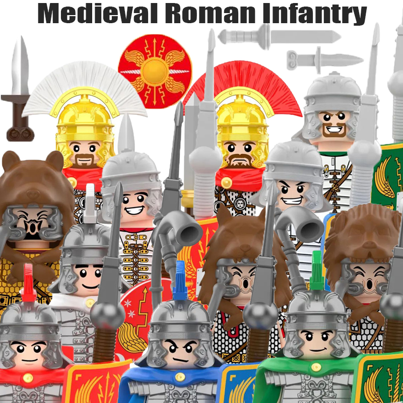 MOC Medieval Military Roman In - Lego Minifigure Holder 리뷰 및 가격
