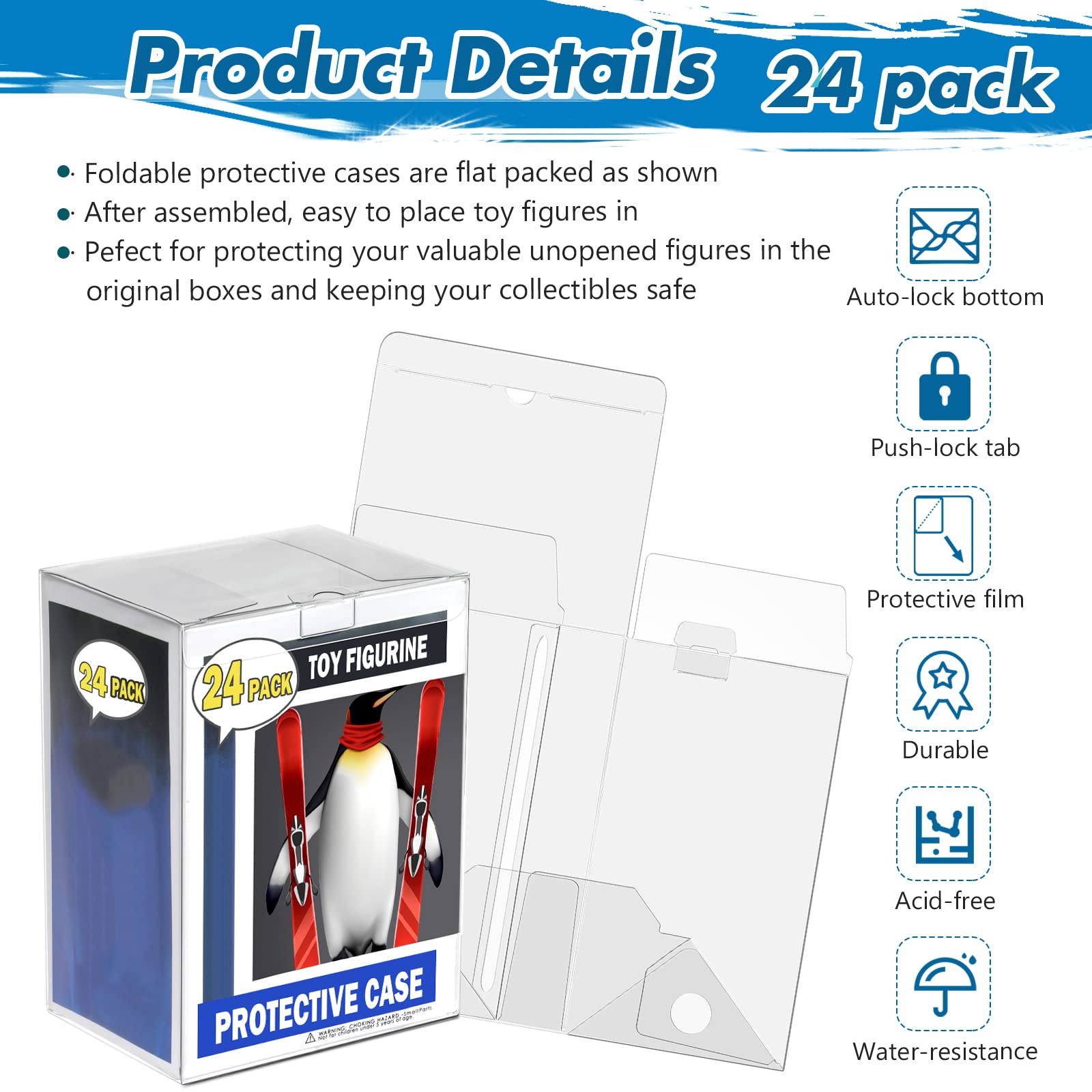 Premium Clear Heavy Duty 0.35/ - Funko Pop Protector 리뷰 및 가격