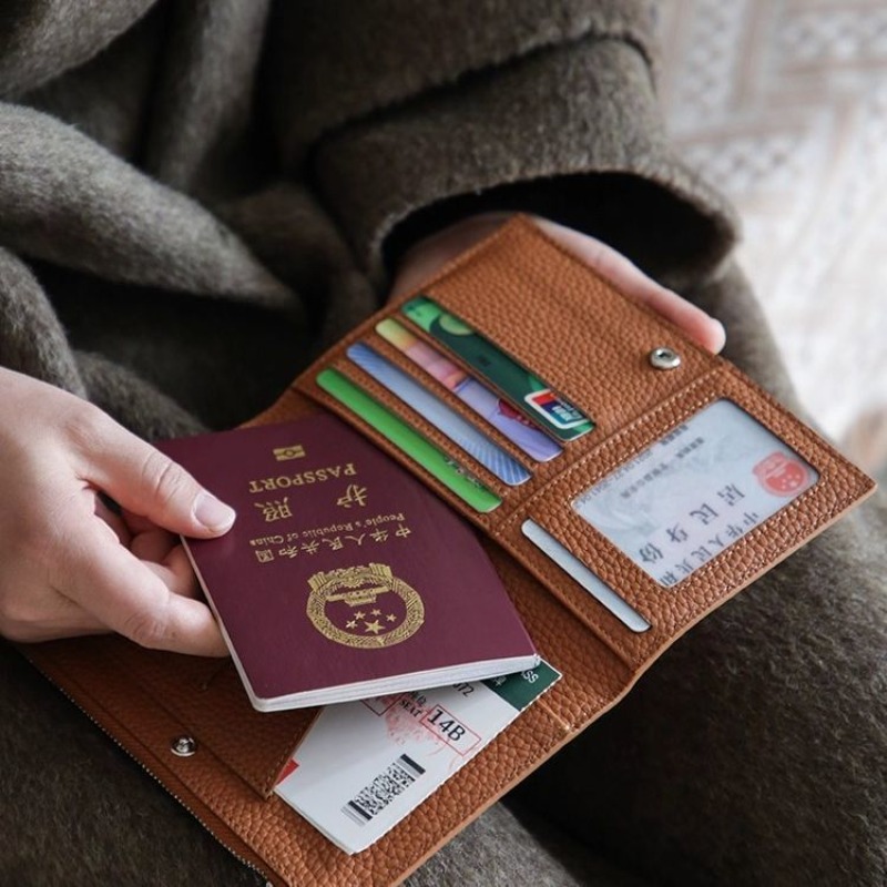 Leather Passport Holder Covers - Card Top Loader 리뷰 및 가격