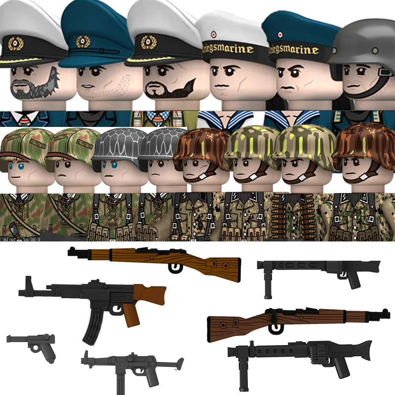 Military WW2 German Navy Figur - Lego Minifigure Holder 리뷰 및 가격