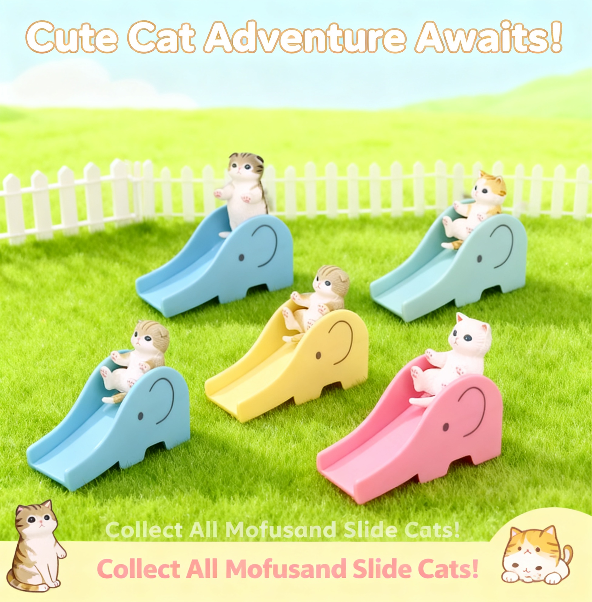 Mofusand Shark Cat Slide Blind - Mystery Box Blind Bag 리뷰 및 가격