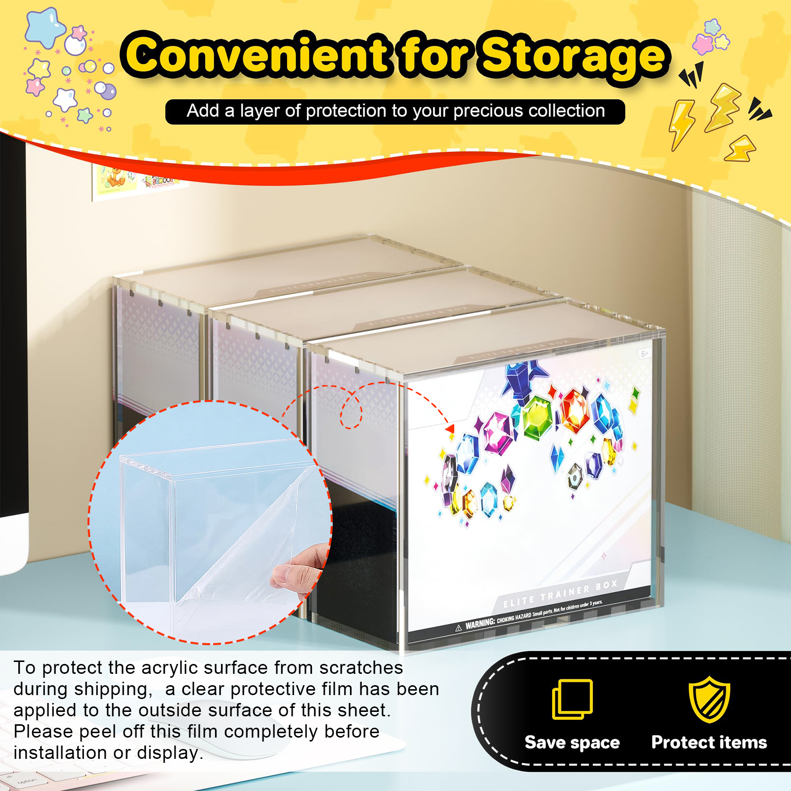 99% UV protection Magnetic Mod - Display Case Acrylic 리뷰 및 가격