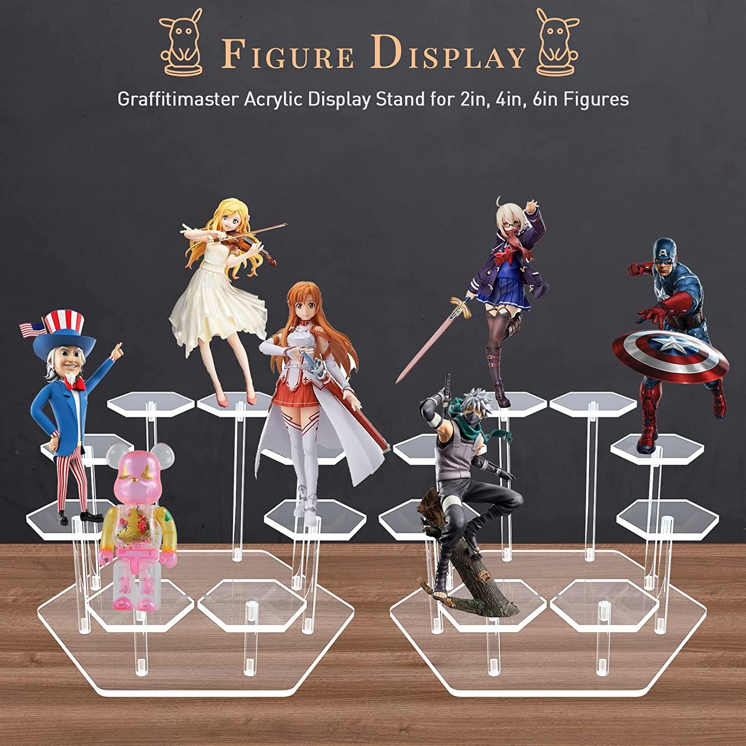 8/9 Tier Acrylic Display Stand - Display Risers Set 리뷰 및 가격