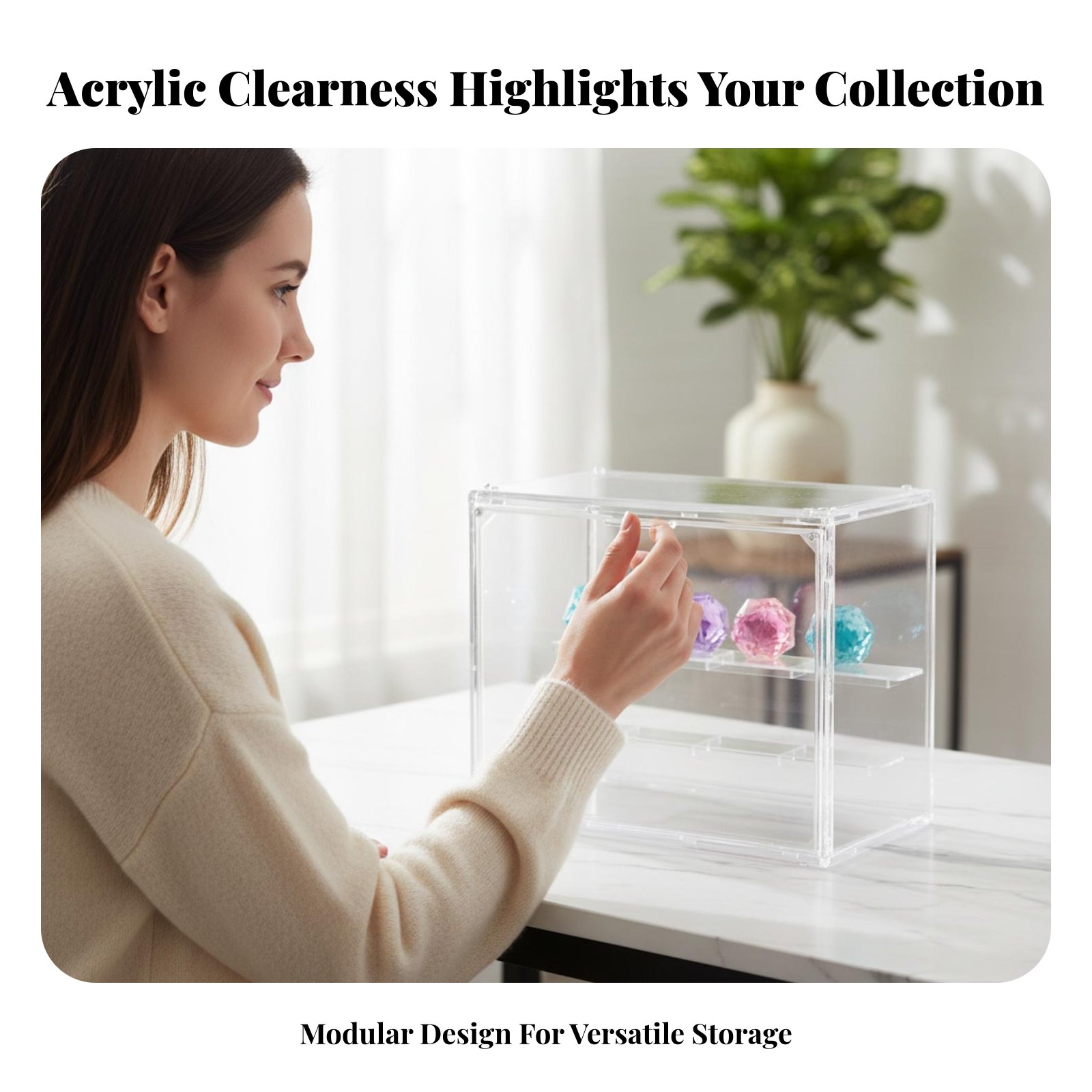 Clear Acrylic Display Case Hig - Display Case Acrylic 리뷰 및 가격