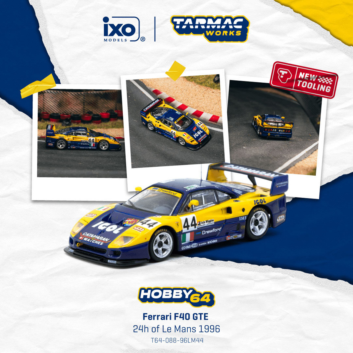 In Stock TW 1:64 Ferrari F40 G - Die Cast Car 1 64 리뷰 및 가격