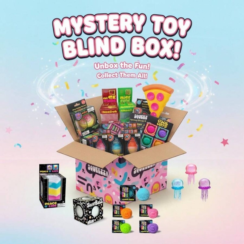 Cute Food & Ocean Squishy Blin - Mystery Box Blind Bag 리뷰 및 가격