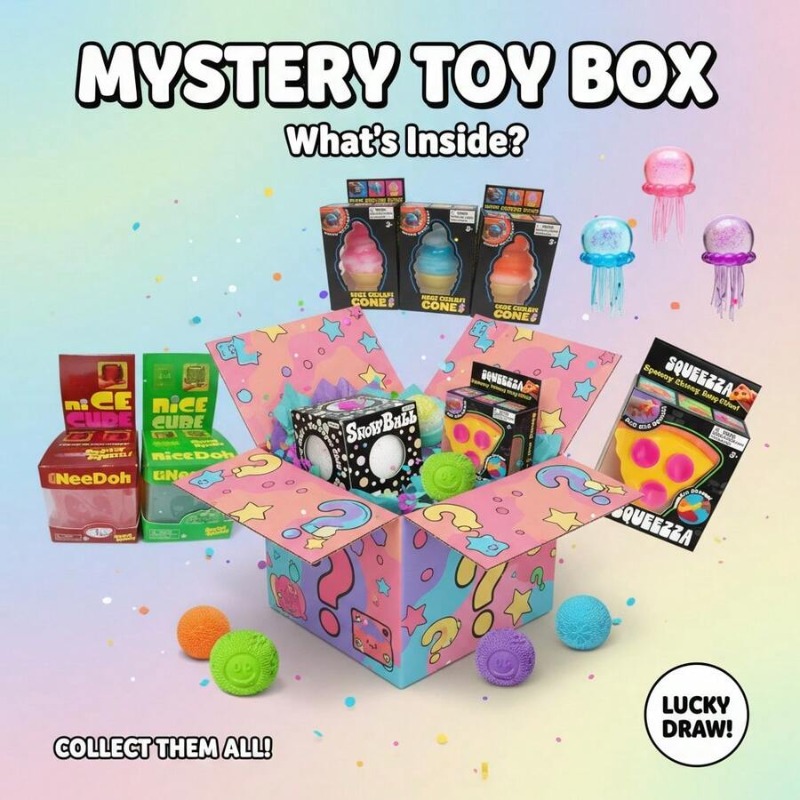 Cute Food & Ocean Squishy Blin - Mystery Box Blind Bag 리뷰 및 가격