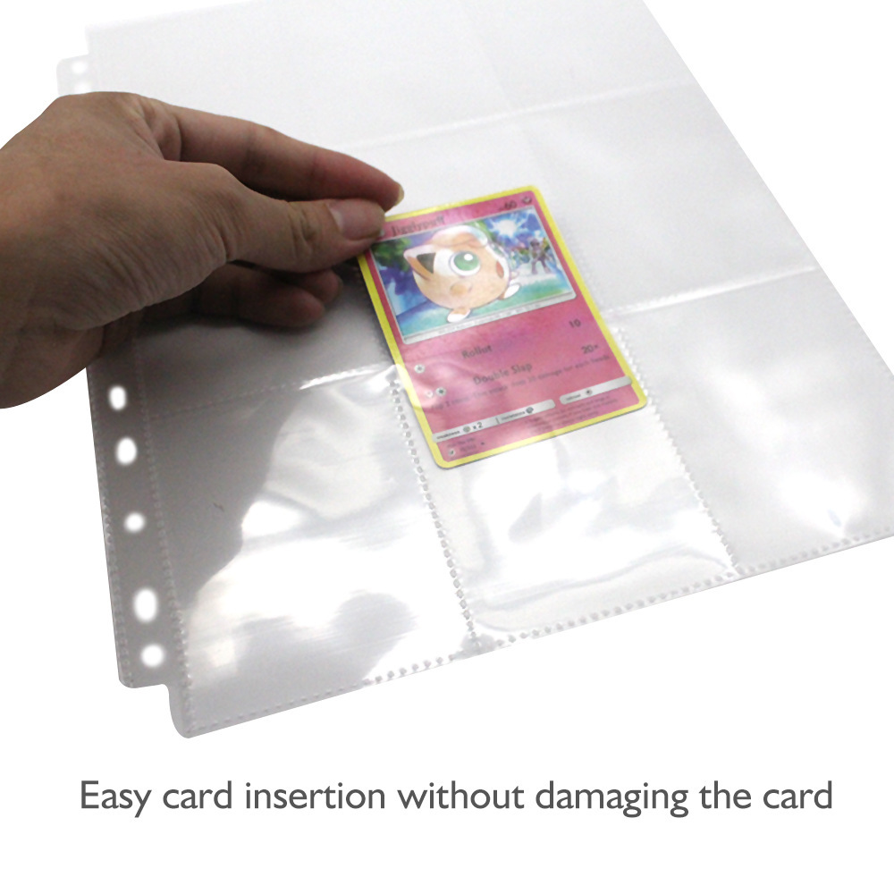 50pcs 9 Pocket Trading Gaming  - Card Penny Sleeve 리뷰 및 가격