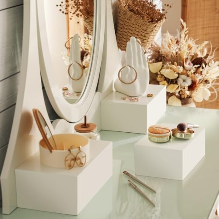 Buffet Risers Set of 10 Acryli - Display Risers Set 리뷰 및 가격