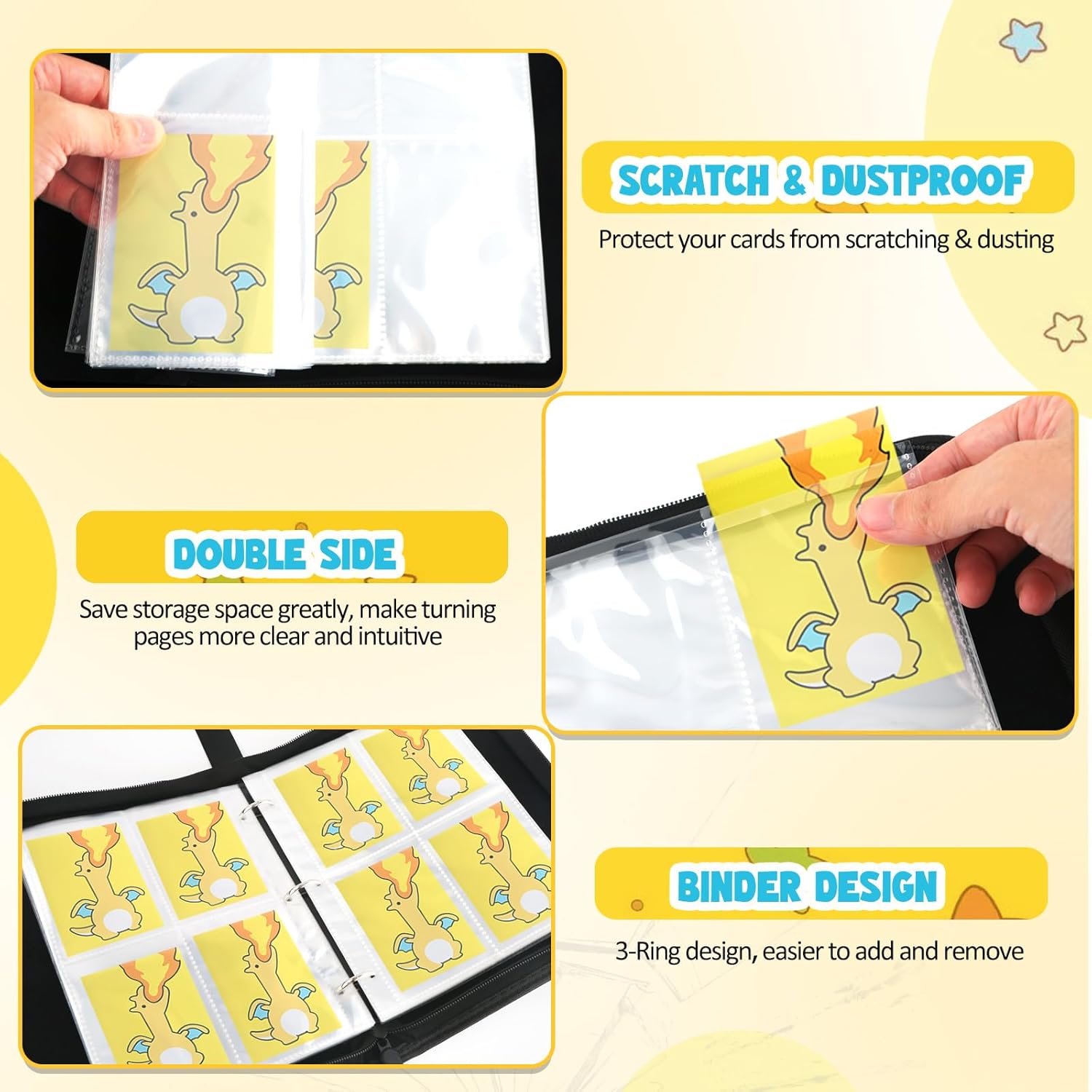 400 Pockets Trading Card Binde - Trading Card Binder 리뷰 및 가격