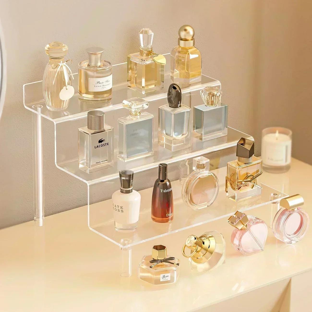 1-4 Tier Acrylic Display Stand - Pop Display Shelf 리뷰 및 가격