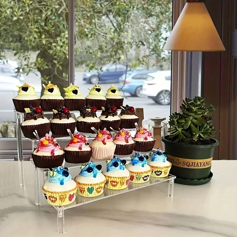 1-4 Tier Acrylic Display Stand - Pop Display Shelf 리뷰 및 가격