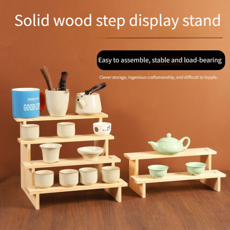 Wood Display Riser Wood Displa - Display Risers Set 리뷰 및 가격