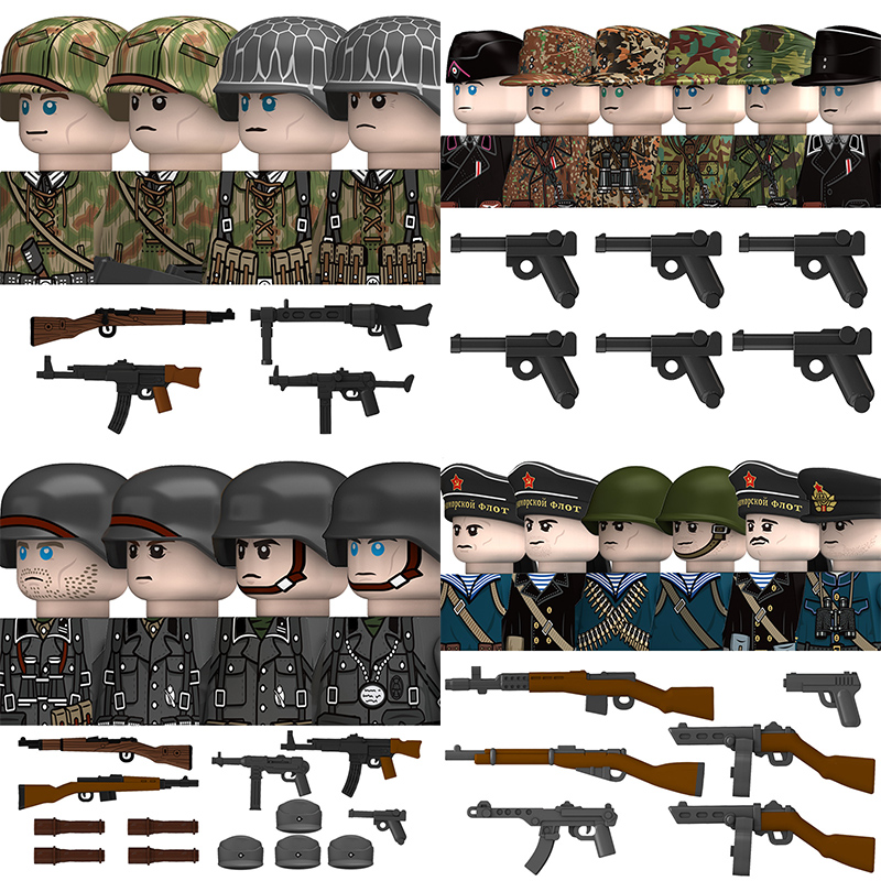 WW2 Military German North Afri - Lego Minifigure Holder 리뷰 및 가격