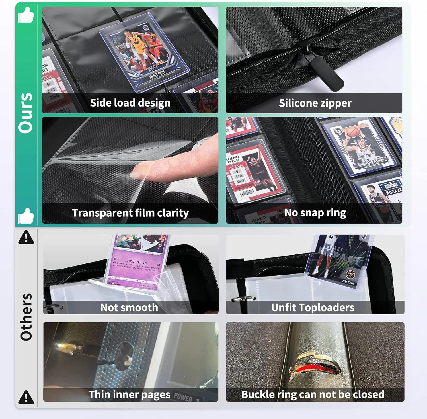 Card Binder, 9-Pocket Trading  - Trading Card Binder 리뷰 및 가격