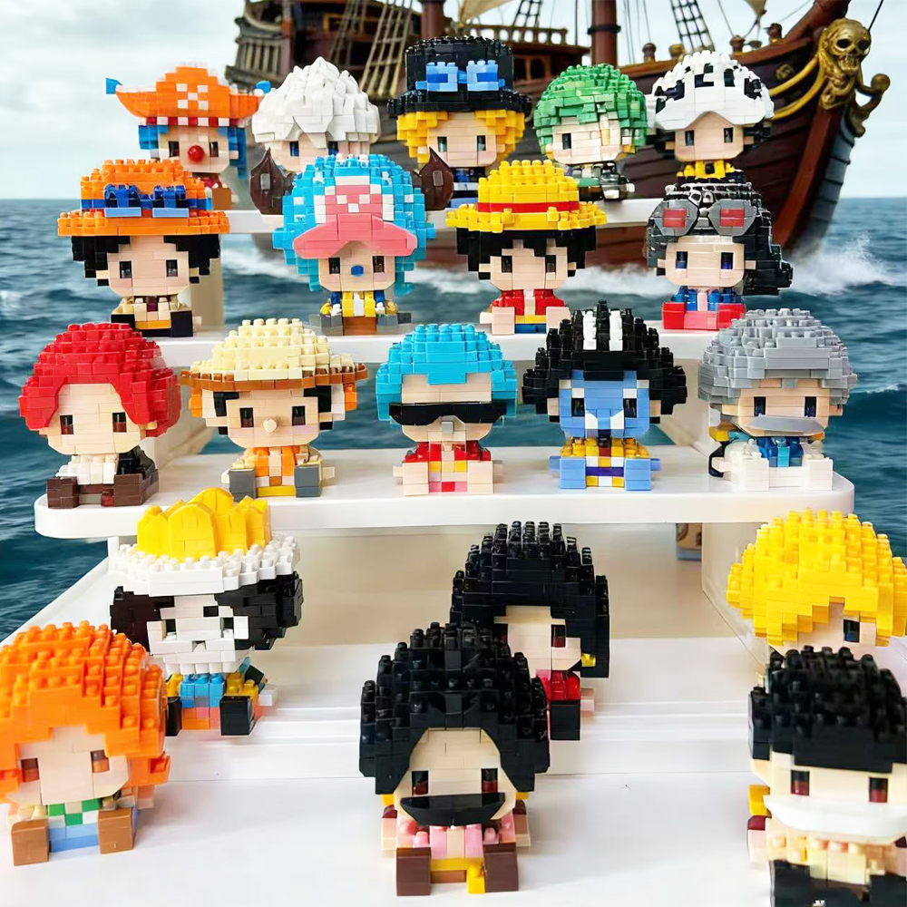 One Piece Anime Sun God Nika L - Building Block Mini 리뷰 및 가격