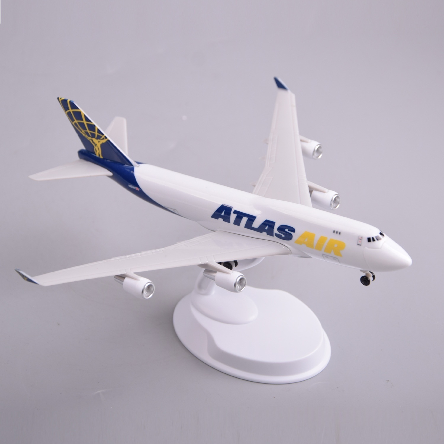 B747 Atlas Airways ABS 20cm Di - Model Airplane Plastic 리뷰 및 가격