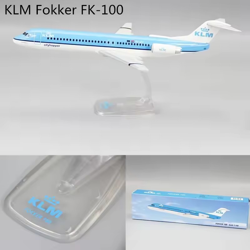 1/100 Scale Air /KLM FK-100/SM - Model Airplane Plastic 리뷰 및 가격
