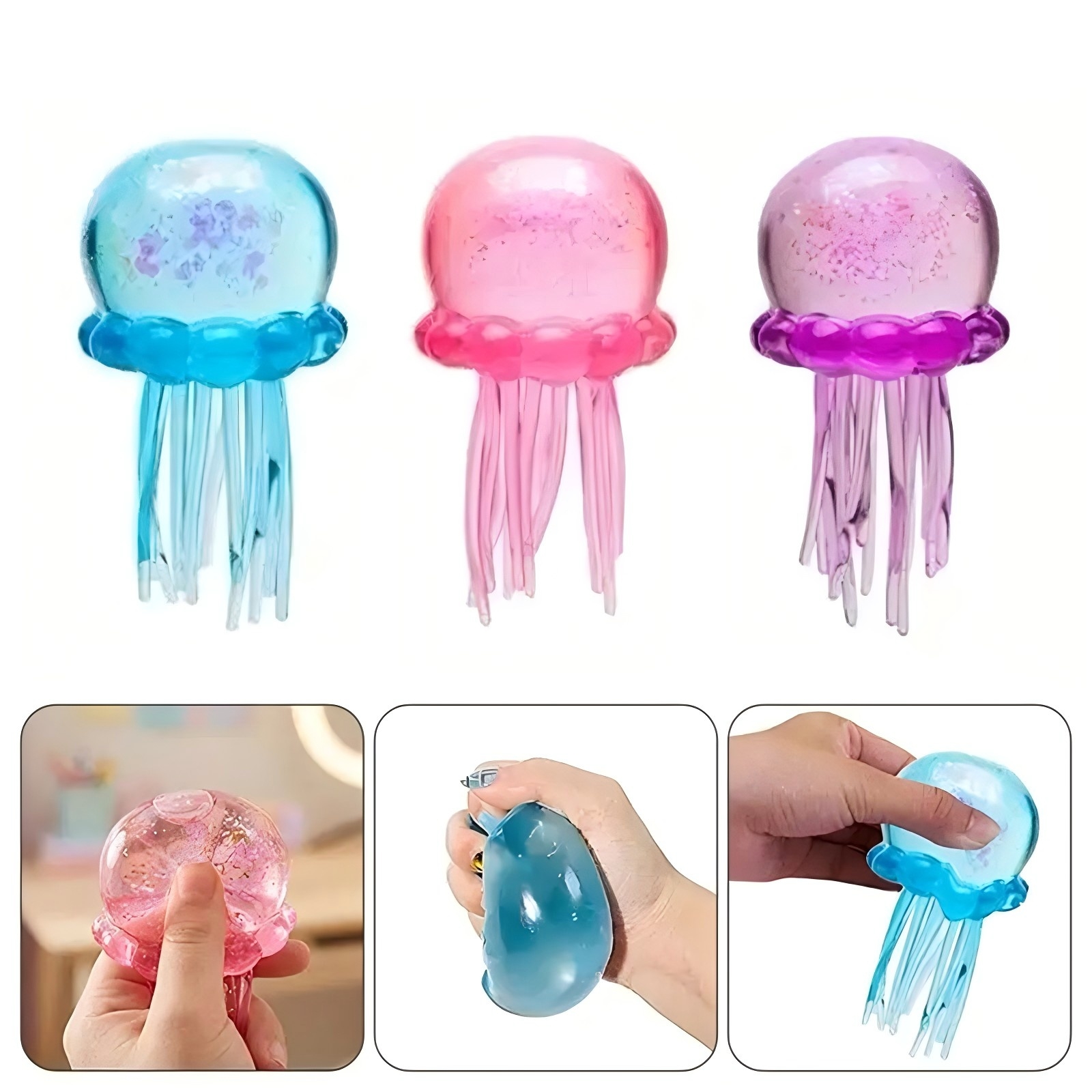 Trending Jellyfish Cube Squish - Fidget Cube Original 리뷰 및 가격