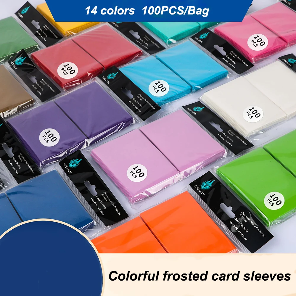 62x89mm 100PCS/Set Solid Matte - Card Penny Sleeve 리뷰 및 가격