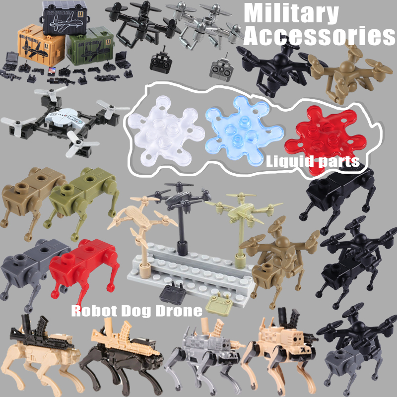 WW2 Military Accessories UAV R - Lego Minifigure Holder 리뷰 및 가격