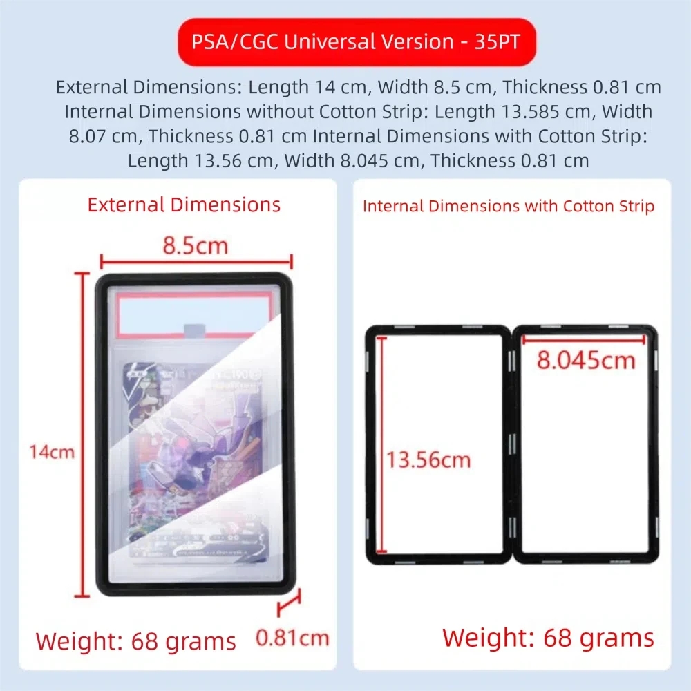 Aluminium Frame PSA/CGC Graded - Graded Card Display 리뷰 및 가격