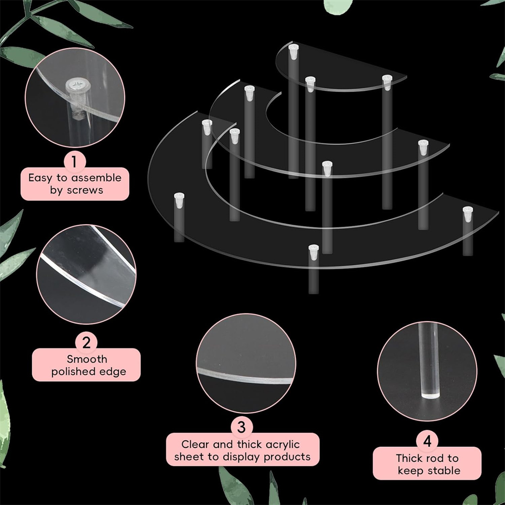 1 set 3 Tier Acrylic Display R - Display Risers Set 리뷰 및 가격