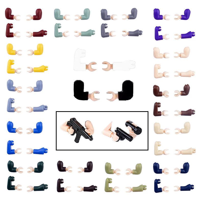 WW2 Military Figures Arms Hand - Lego Minifigure Holder 리뷰 및 가격
