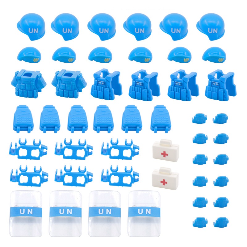 UN peacekeeping Forc Beret Bul - Lego Minifigure Holder 리뷰 및 가격