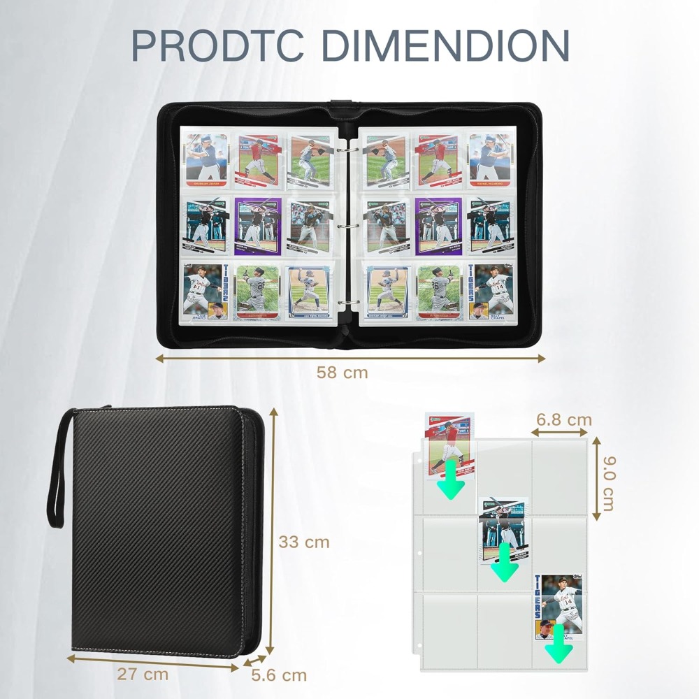 Premium 720 Double Sided Pocke - Trading Card Binder 리뷰 및 가격