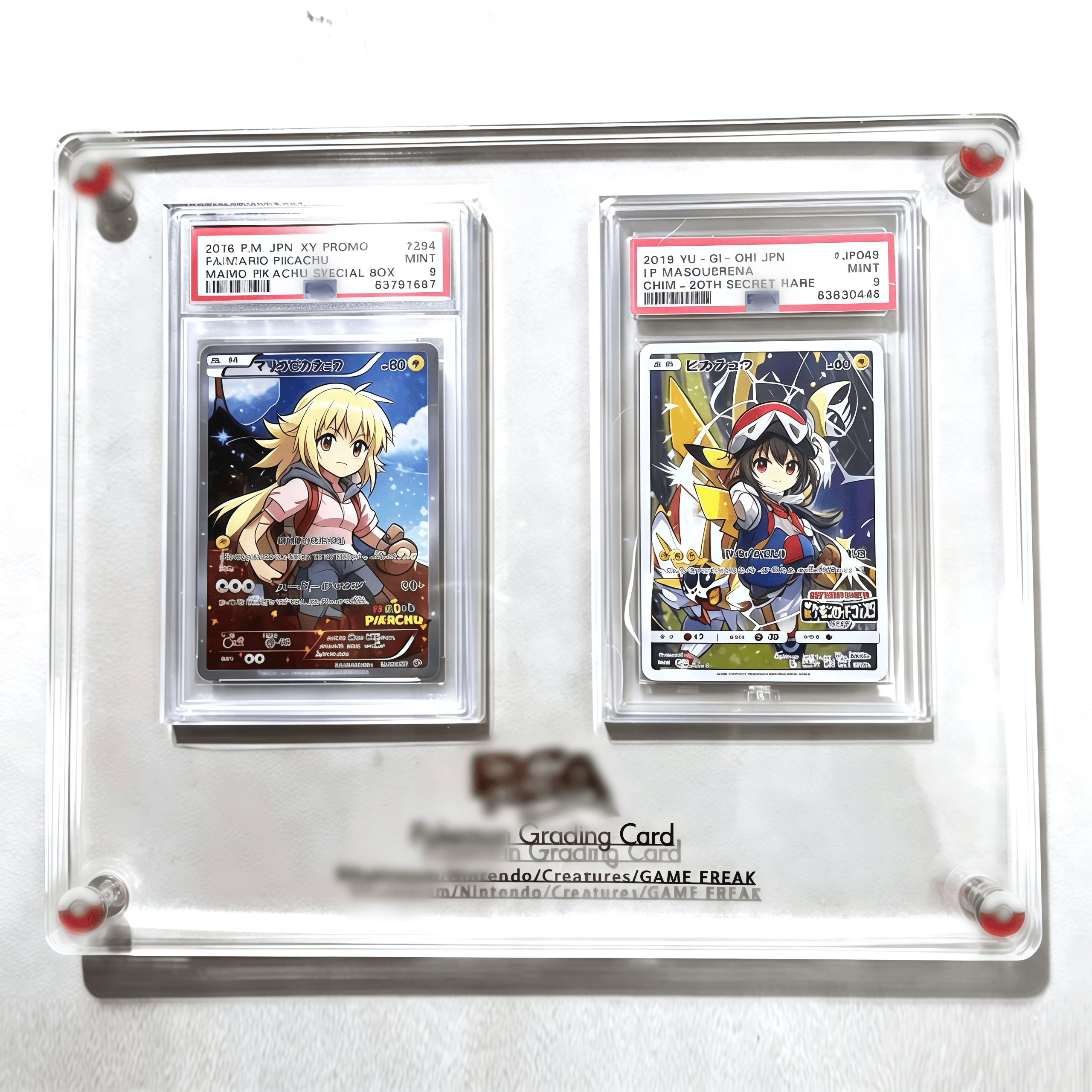 PTCG Pokemon Yu-Gi-Oh Rating G - Graded Card Display 리뷰 및 가격