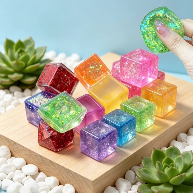 Squishy Mini Water Cube Squeez - Fidget Cube Original 리뷰 및 가격