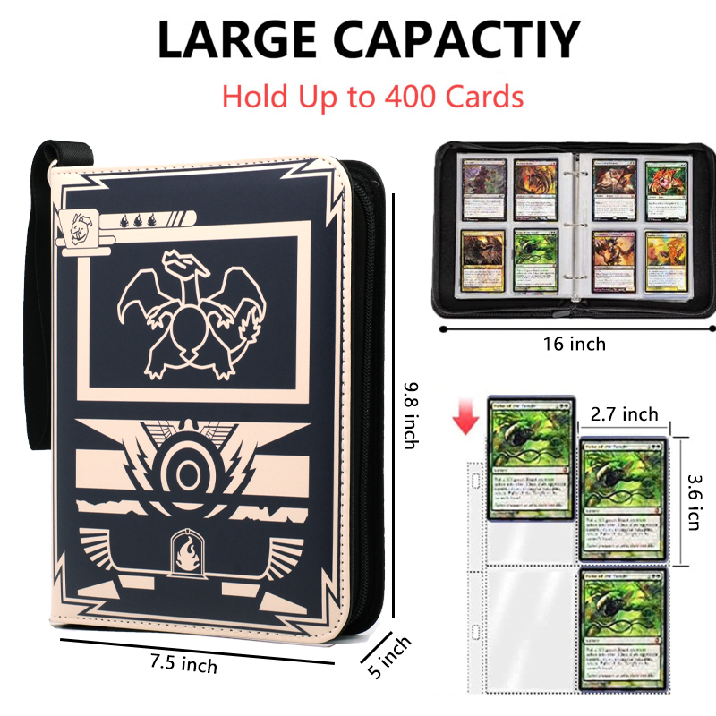 400PCS Card Album Binder Sleev - Trading Card Binder 리뷰 및 가격