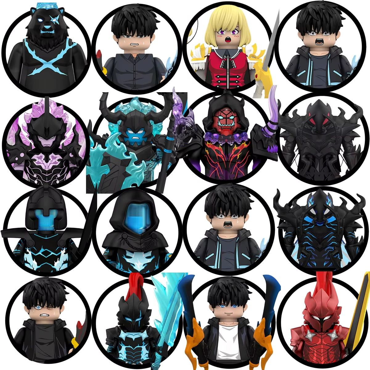 Blind Box WM6220 Anime Sung Ji - Building Block Mini 리뷰 및 가격