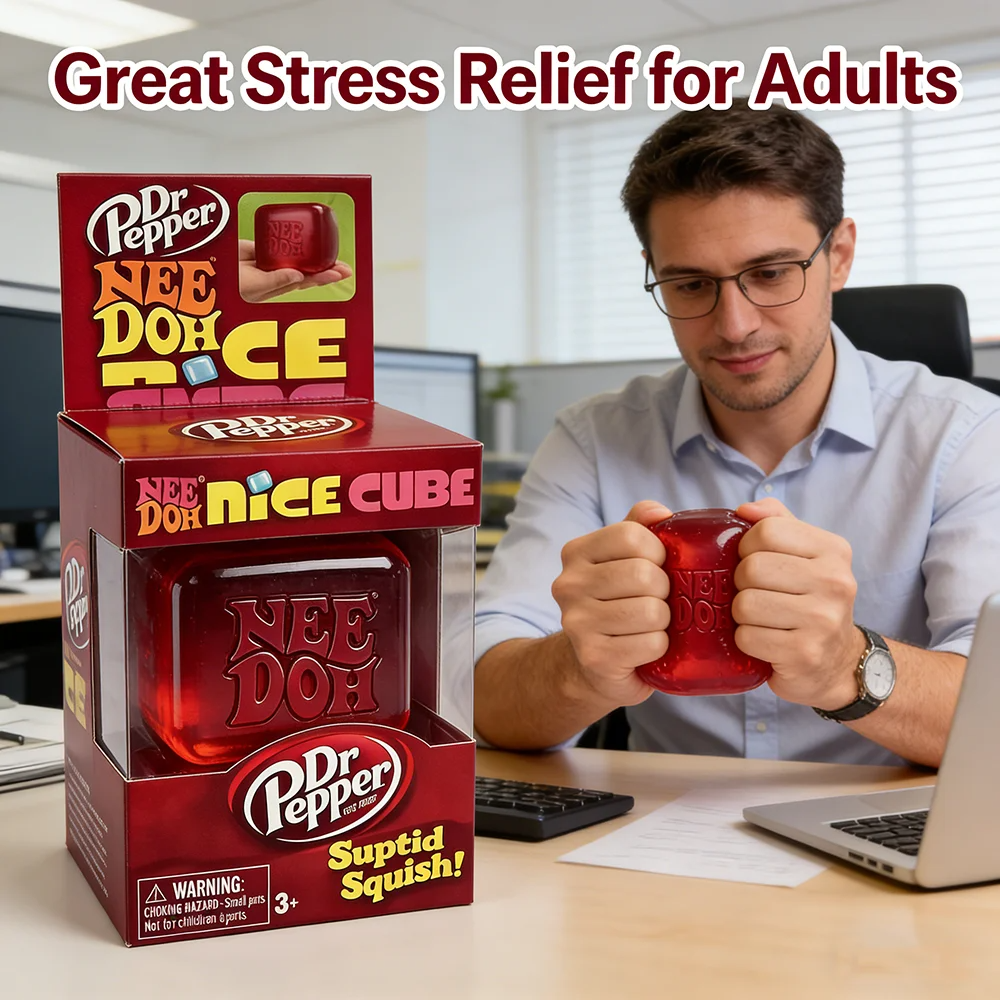 =* Dr Pepper x NeeDoh Nice Cub - Fidget Cube Original 리뷰 및 가격