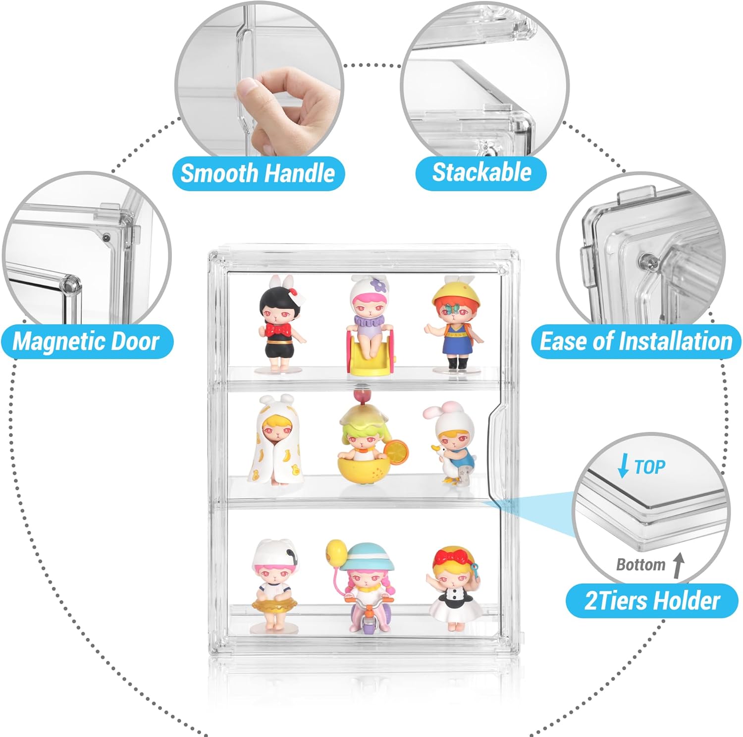 3-Tier Acrylic Display Case fo - Display Case Acrylic 리뷰 및 가격
