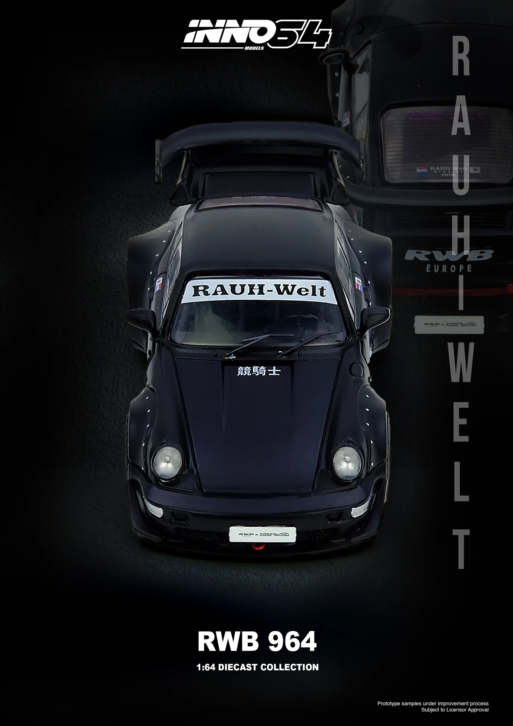 INNO64 1:64 Porsche 911 RWB 96 - Die Cast Car 1 64 리뷰 및 가격