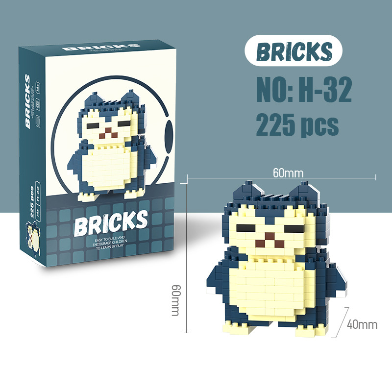 Pokemon Micro Building Blocks  - Building Block Mini 리뷰 및 가격