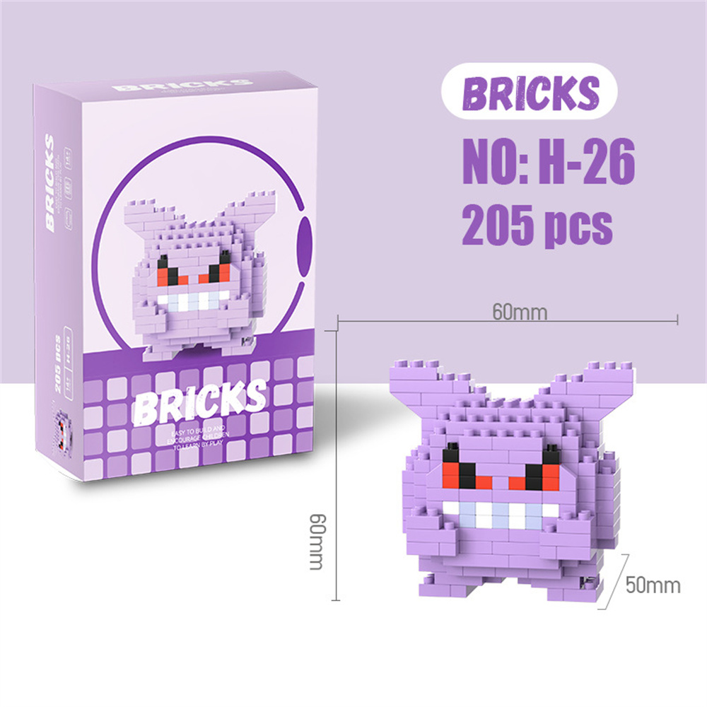 Pokemon Micro Building Blocks  - Building Block Mini 리뷰 및 가격