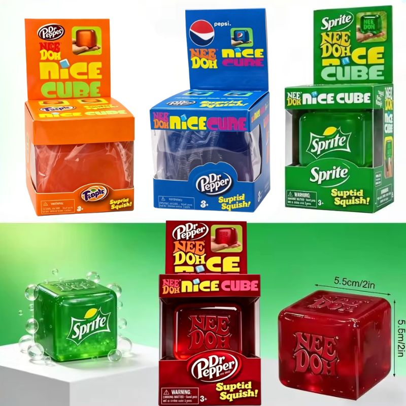 .Dr Pepper x NeeDoh Nice Cube  - Fidget Cube Original 리뷰 및 가격