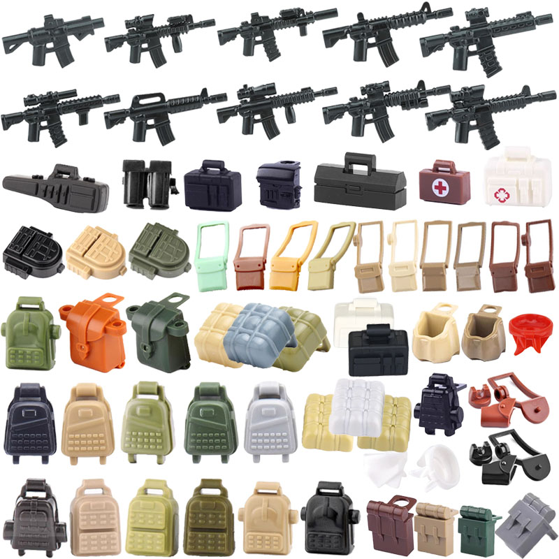 Military Figure Weapons Access - Lego Minifigure Holder 리뷰 및 가격