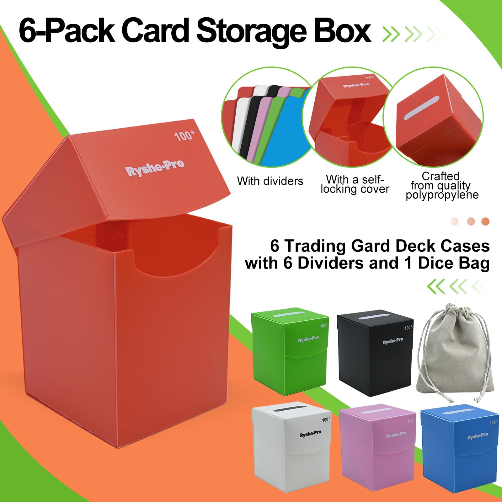TCG Deck Box for 100+ Cards Co - Trading Card Binder 리뷰 및 가격