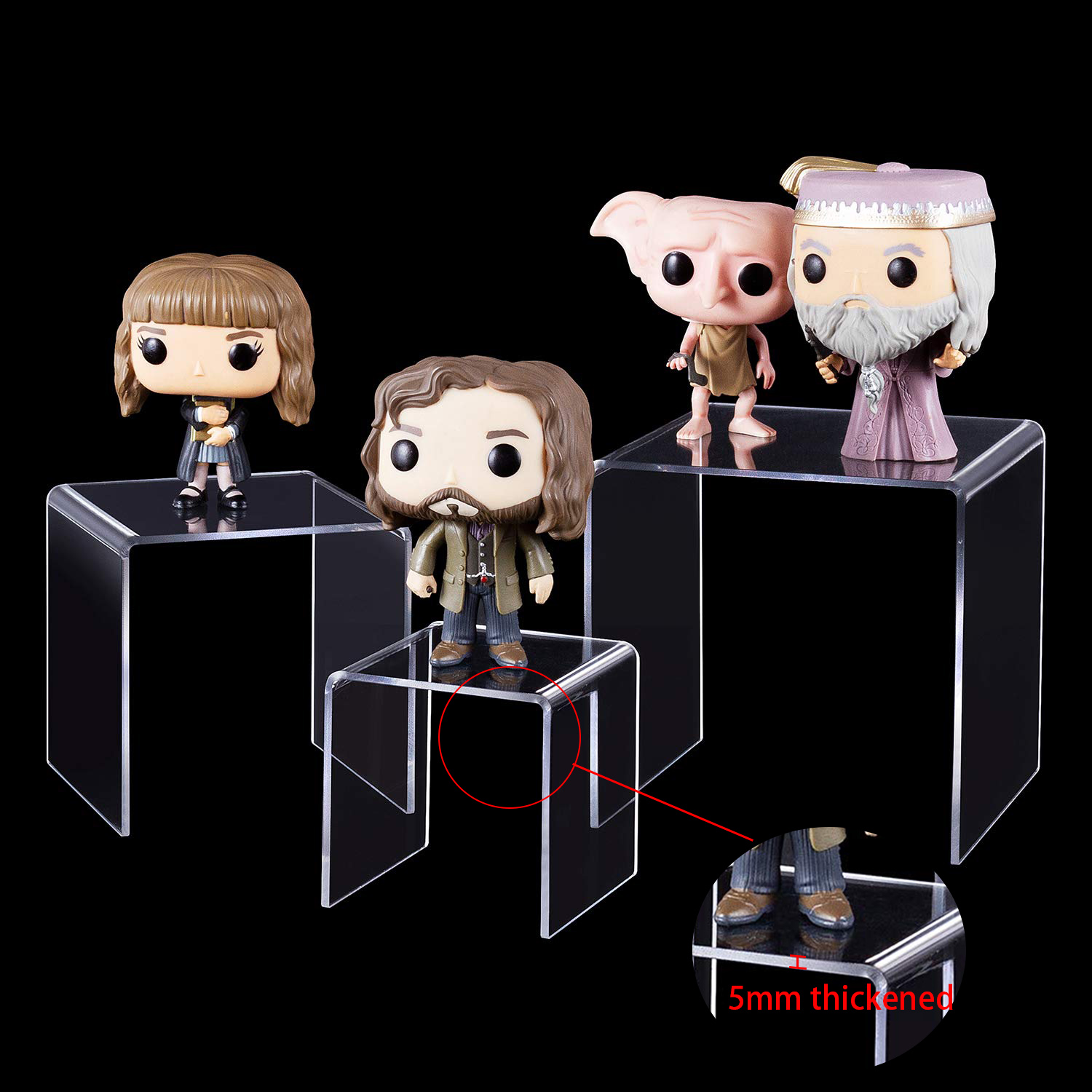 U Shape Acrylic Display Risers - Pop Display Shelf 리뷰 및 가격