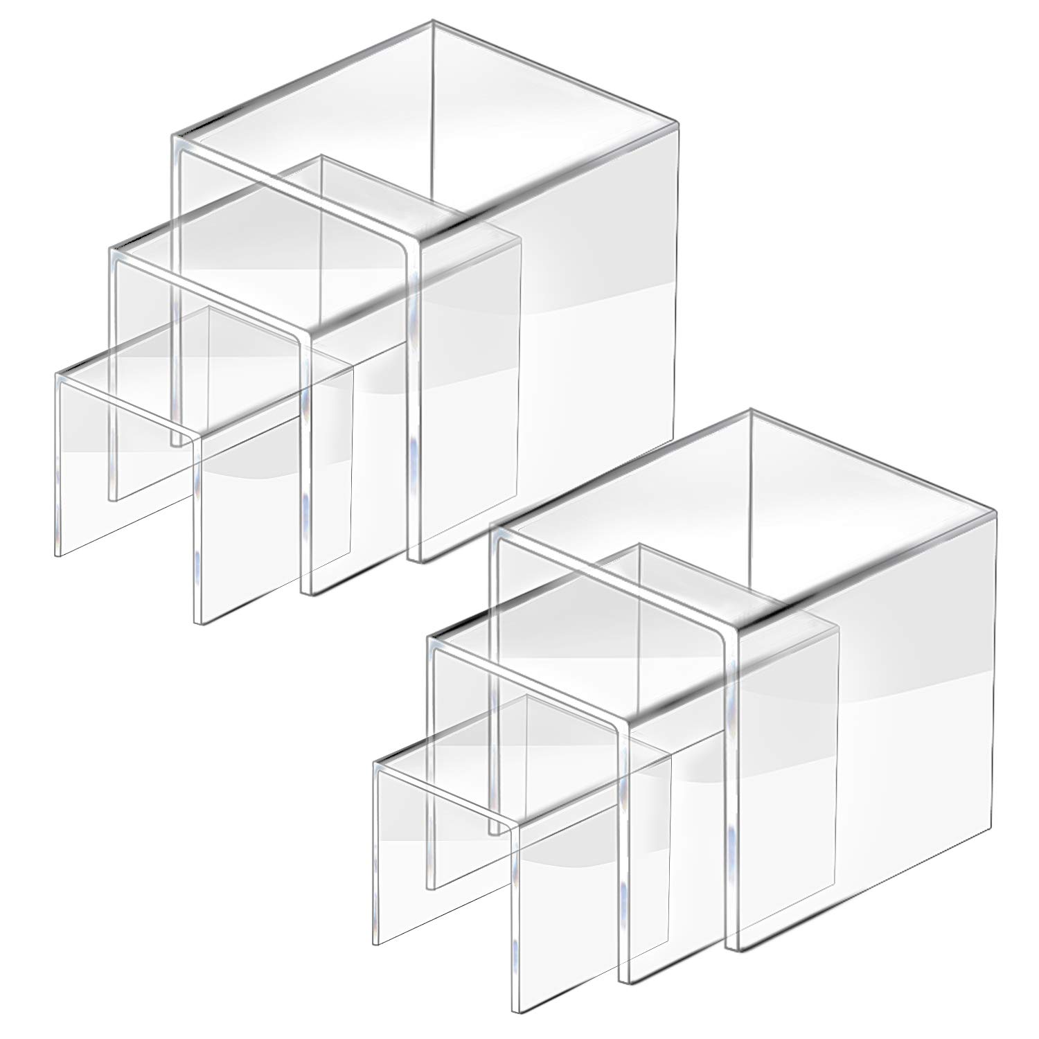 U Shape Acrylic Display Risers - Pop Display Shelf 리뷰 및 가격