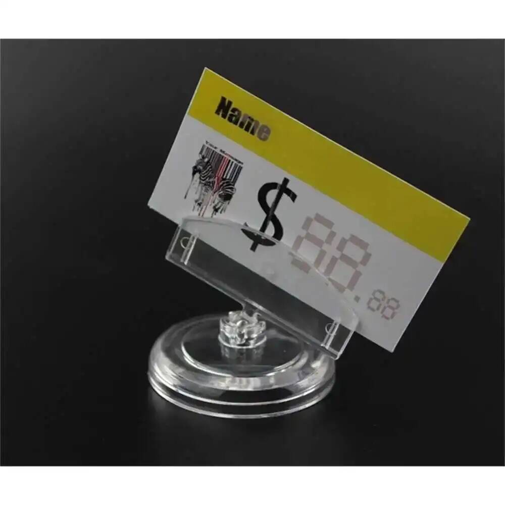 Small Card Holder Stand Clear  - Pop Display Shelf 리뷰 및 가격