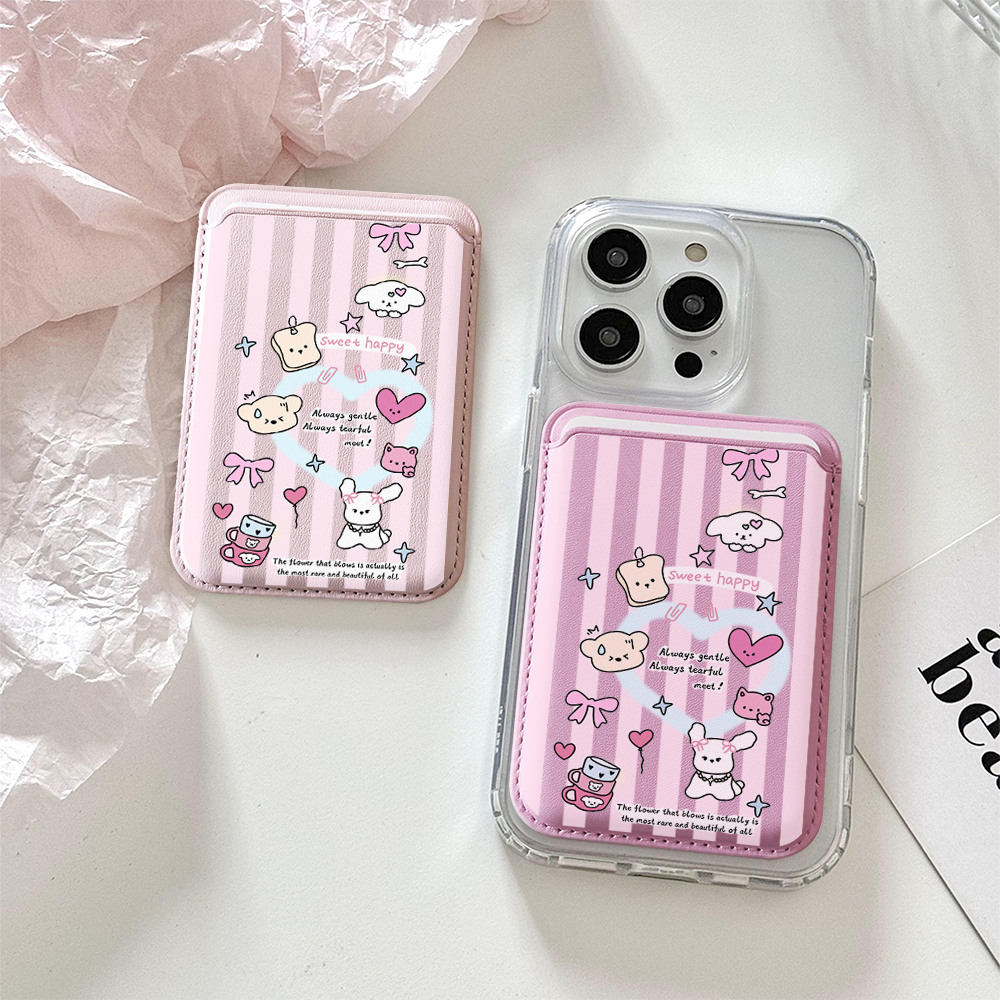 Cute Girly Sketch Style Leathe - Card Top Loader 리뷰 및 가격